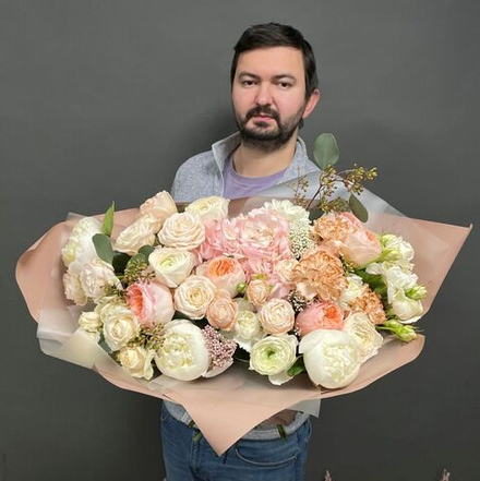 Купить Букет цветов «Бархатный бриз»