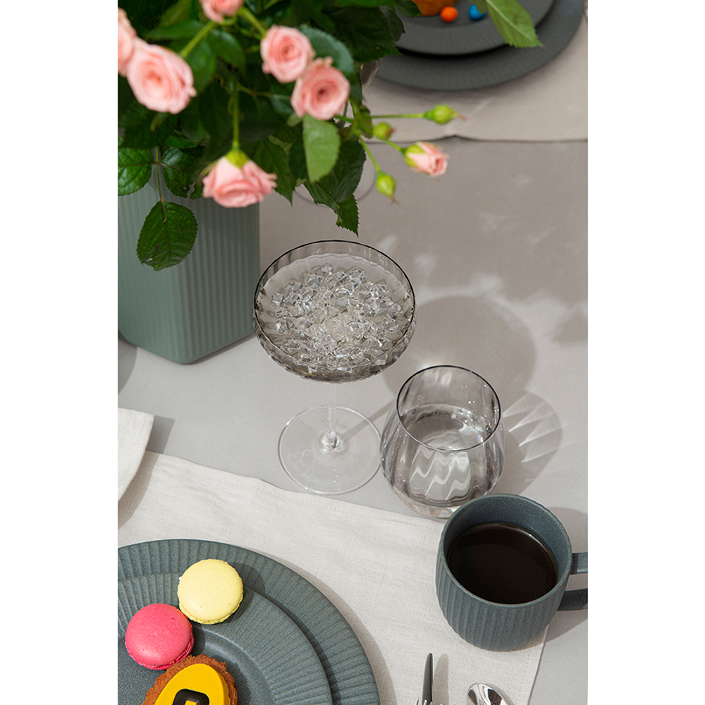 Набор кружек soft ripples, 350 мл, серые, 2 шт.