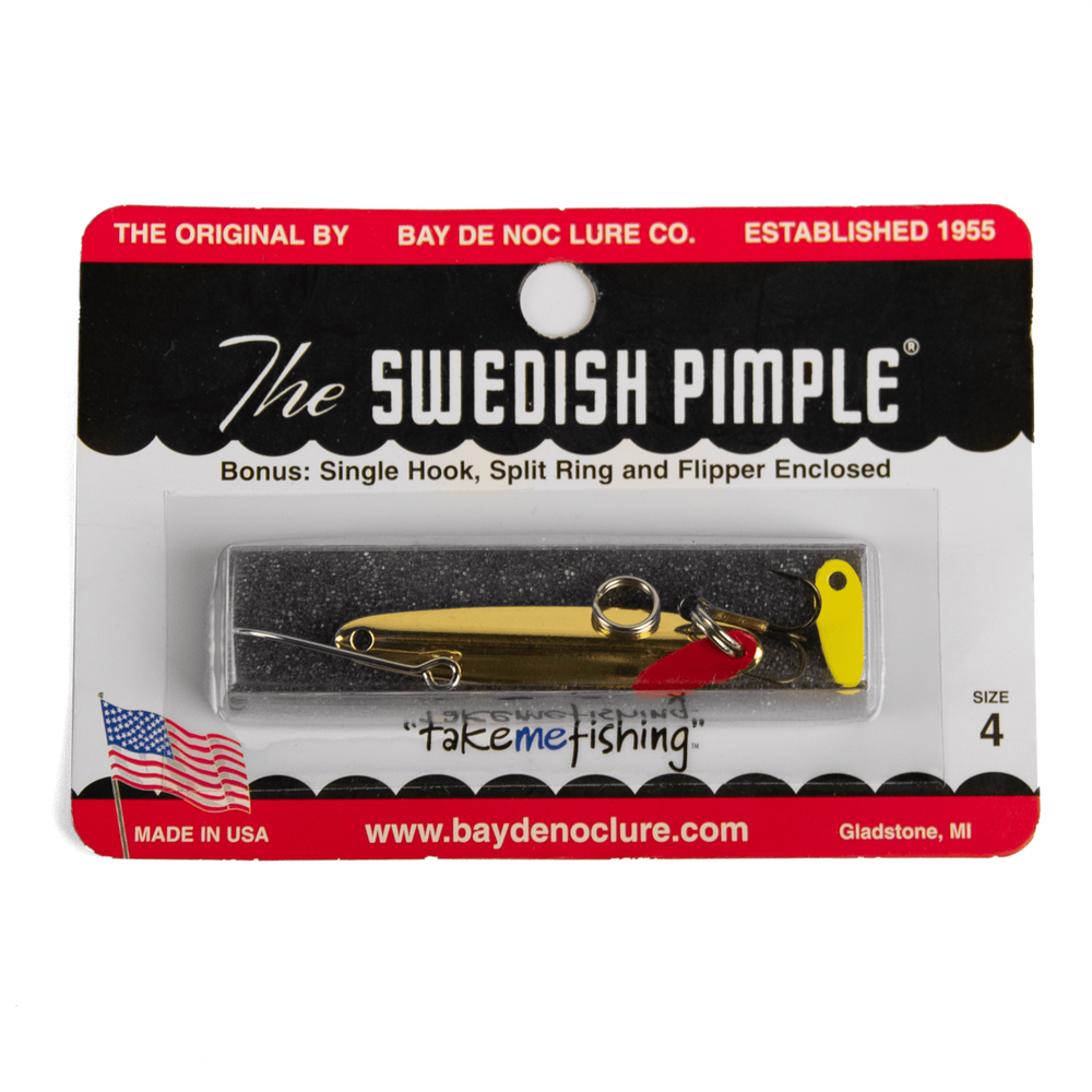 Блесна Bay de Noc Swedish Pimple #4 (44мм, 7гр)