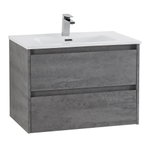 Тумба подвесная с раковиной BelBagno KRAFT-700-2C-SO-CG