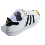 Кроссовки Adidas Originals Superstar Metal Toe White Gold Metallic