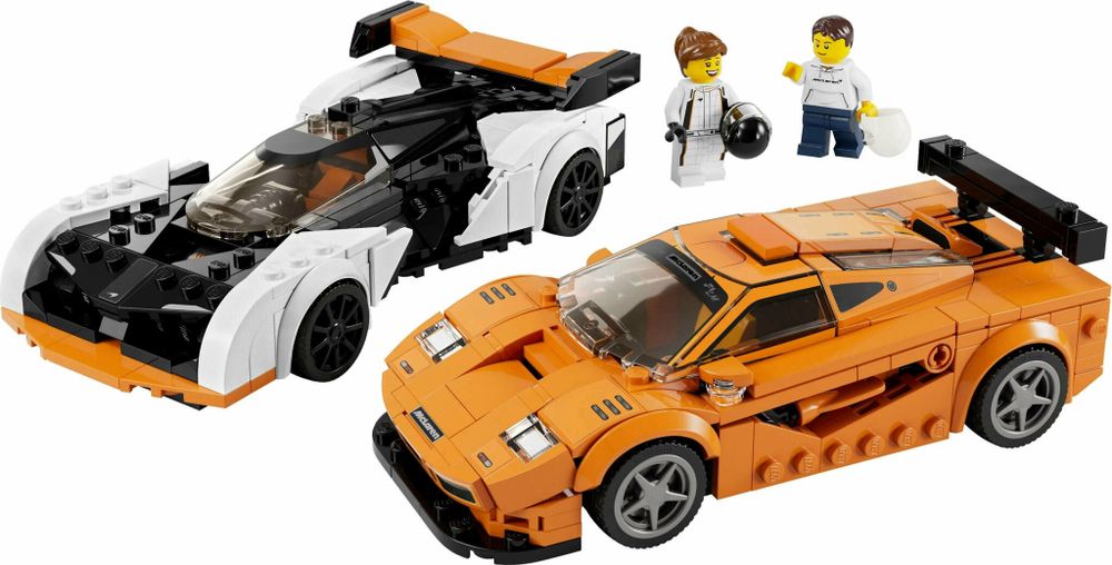 Конструктор LEGO Speed Champions 76918 McLaren Solus GT &amp; McLaren F1 LM