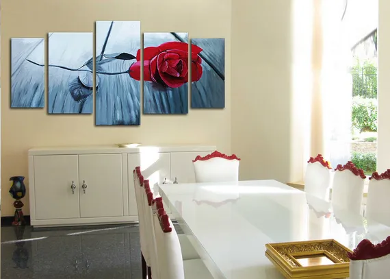 Модульная картина "Элегантная роза"