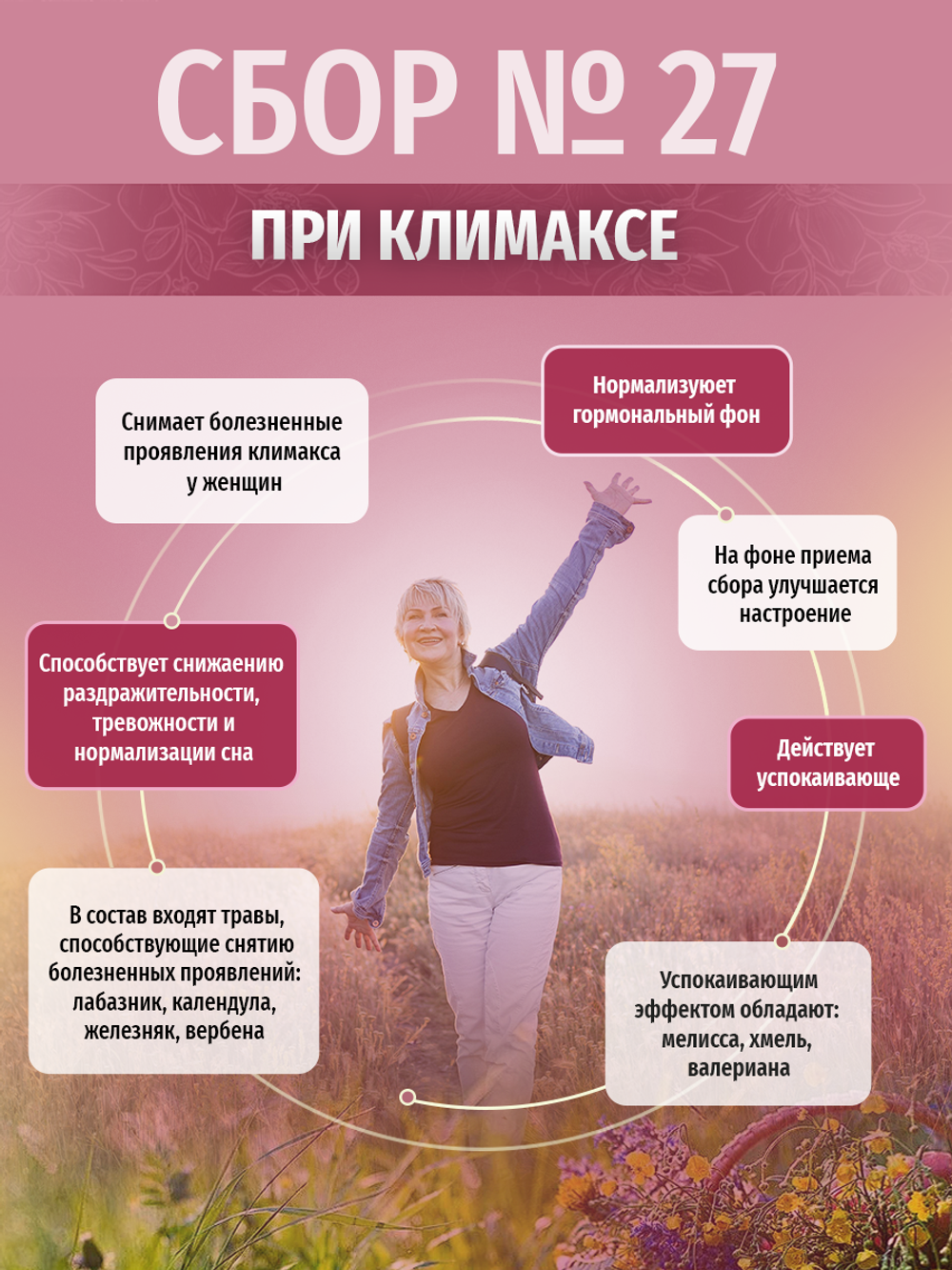 Сбор № 27 При климаксе