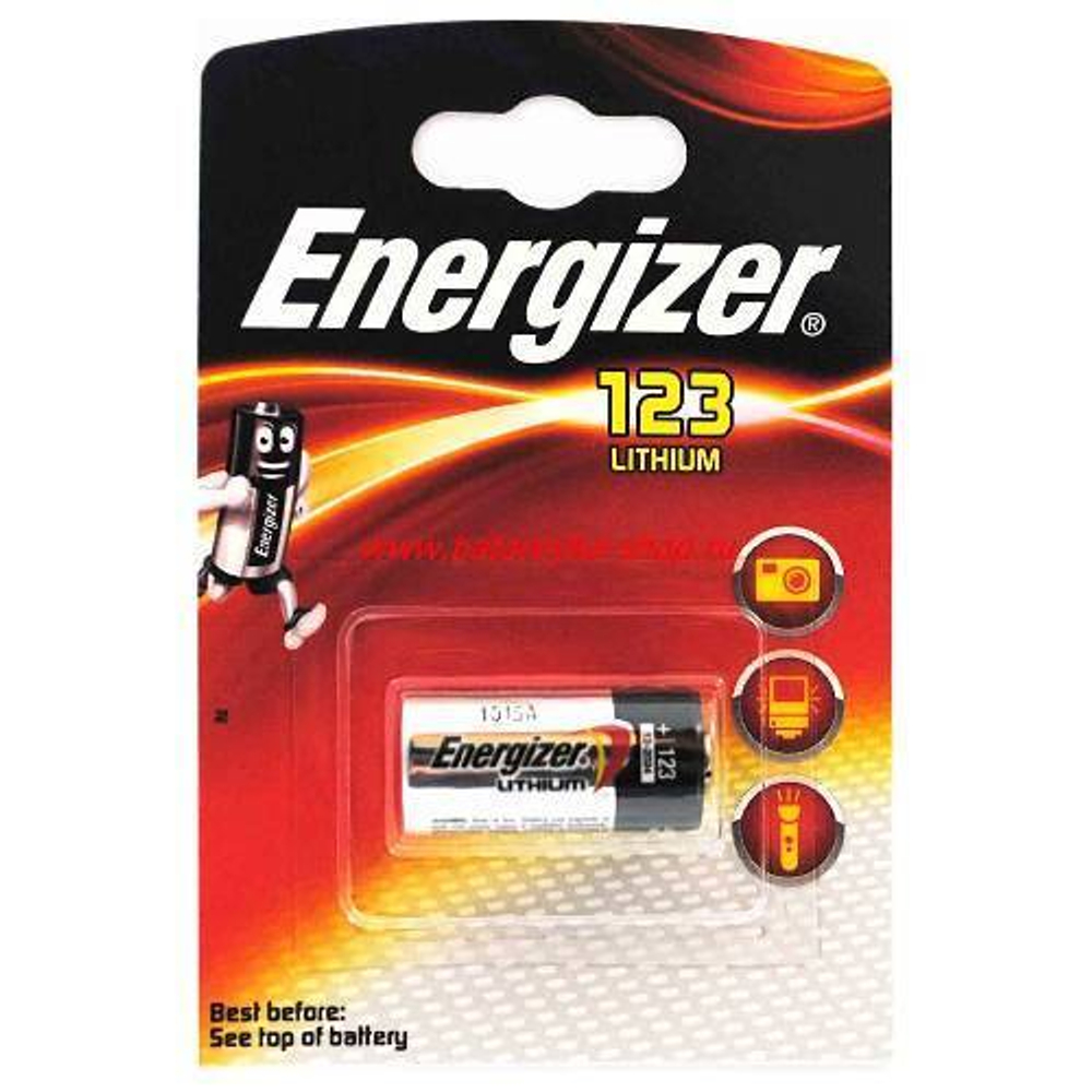 Батарейка Energizer 123