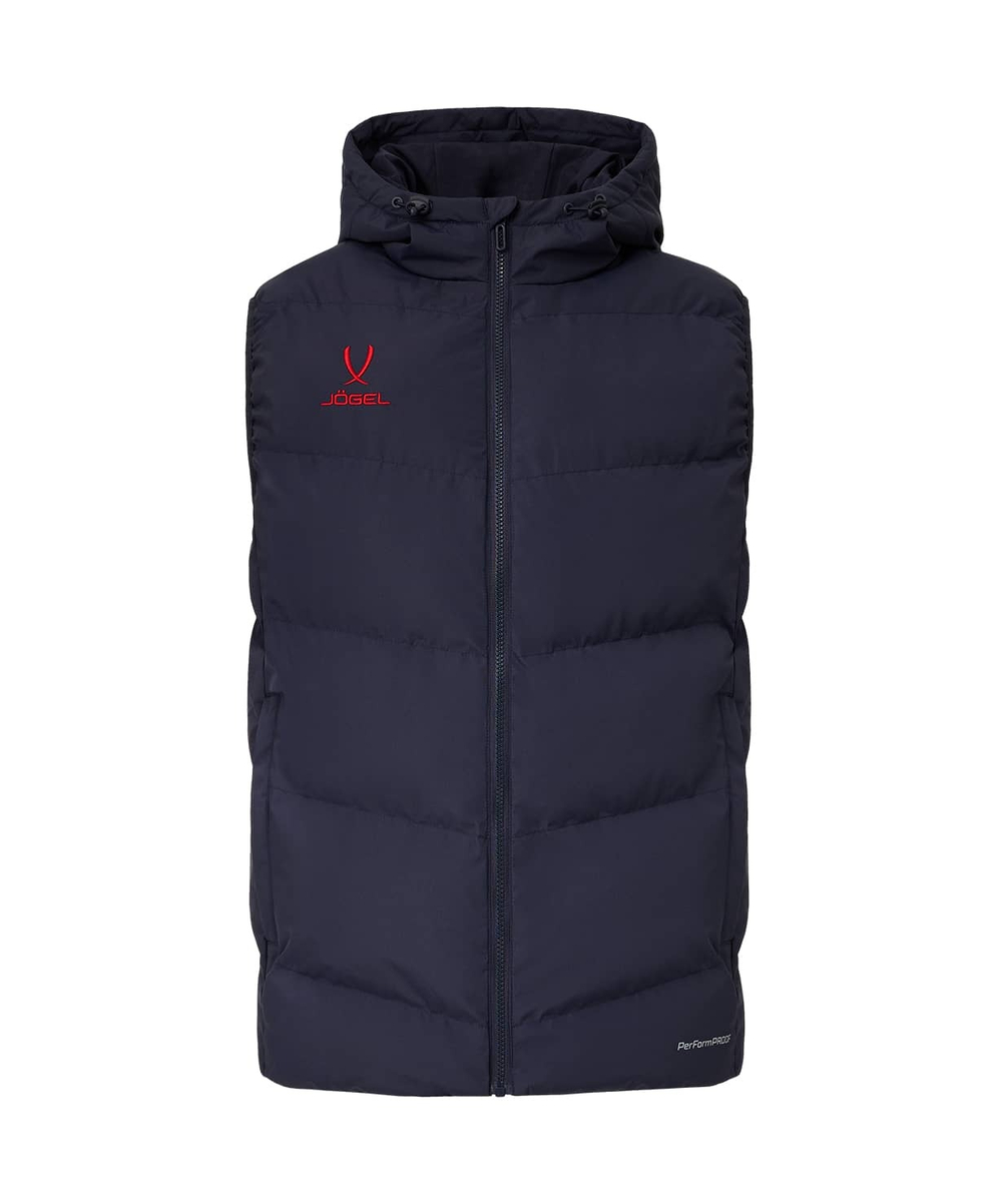 Жилет с капюшоном утепленный ESSENTIAL PerFormPROOF Padded Hooded Vest, темно-синий