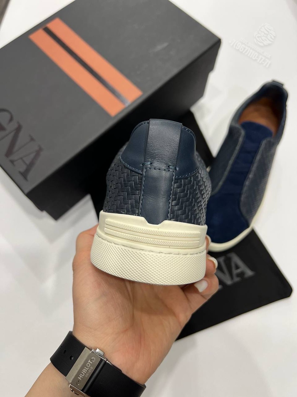 Кеды Ermenegildo Zegna