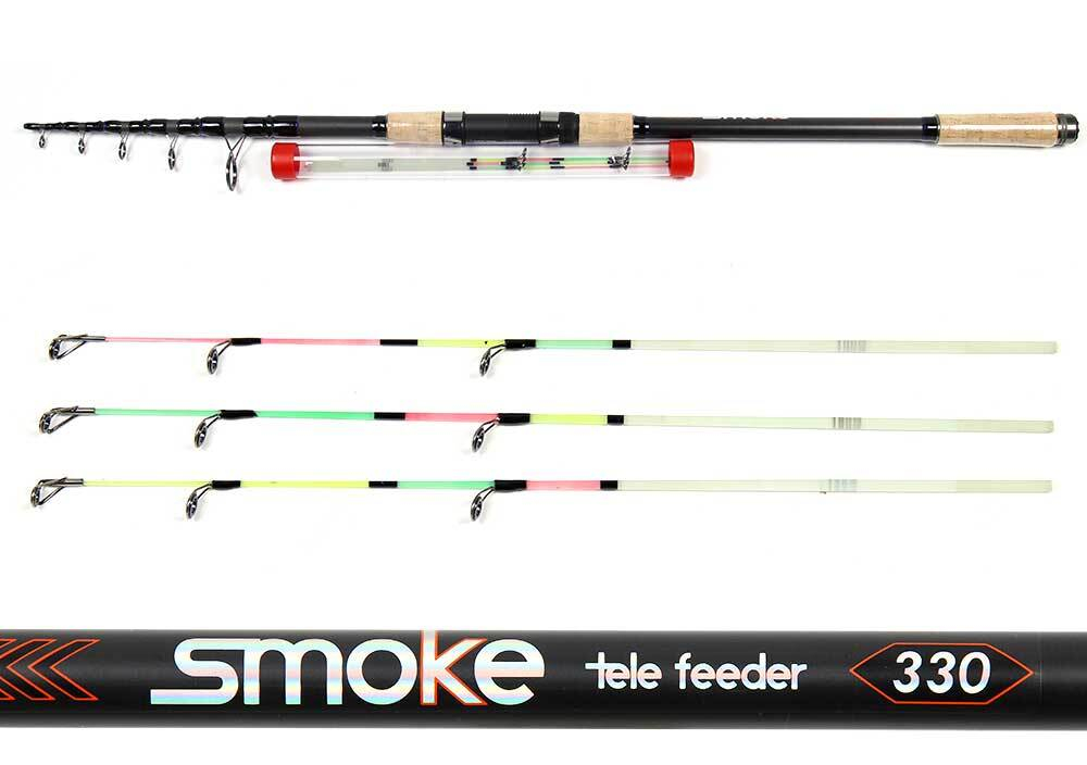 Фидер Mifine Smoke Tele Feeder (3.3м, 40-120гр)