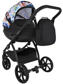 Детская коляска Tutis Nanni 7 2 в 1 1532118 White Painting