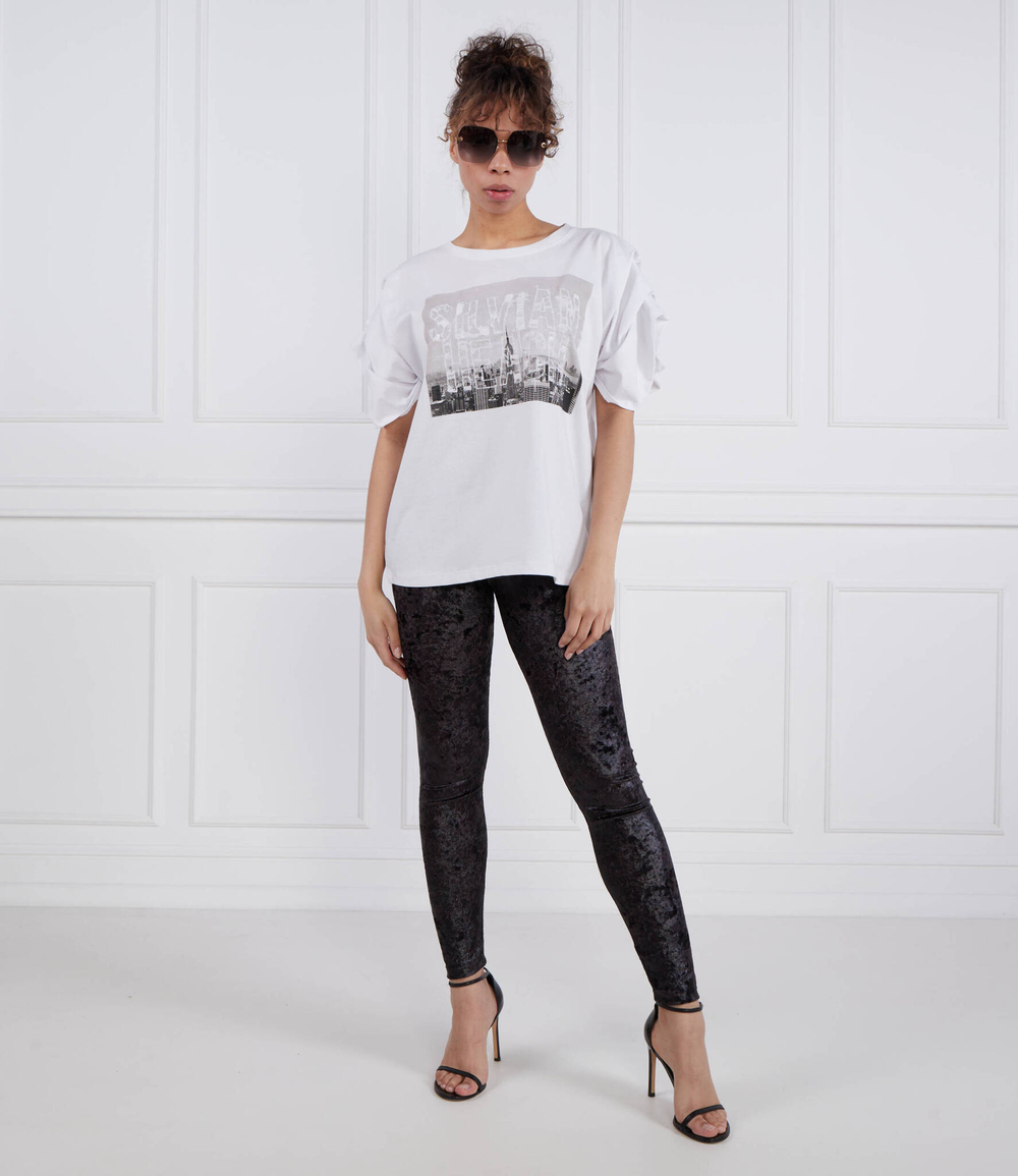 леггинсы Silvian Heach - черный(CVA22163LE)