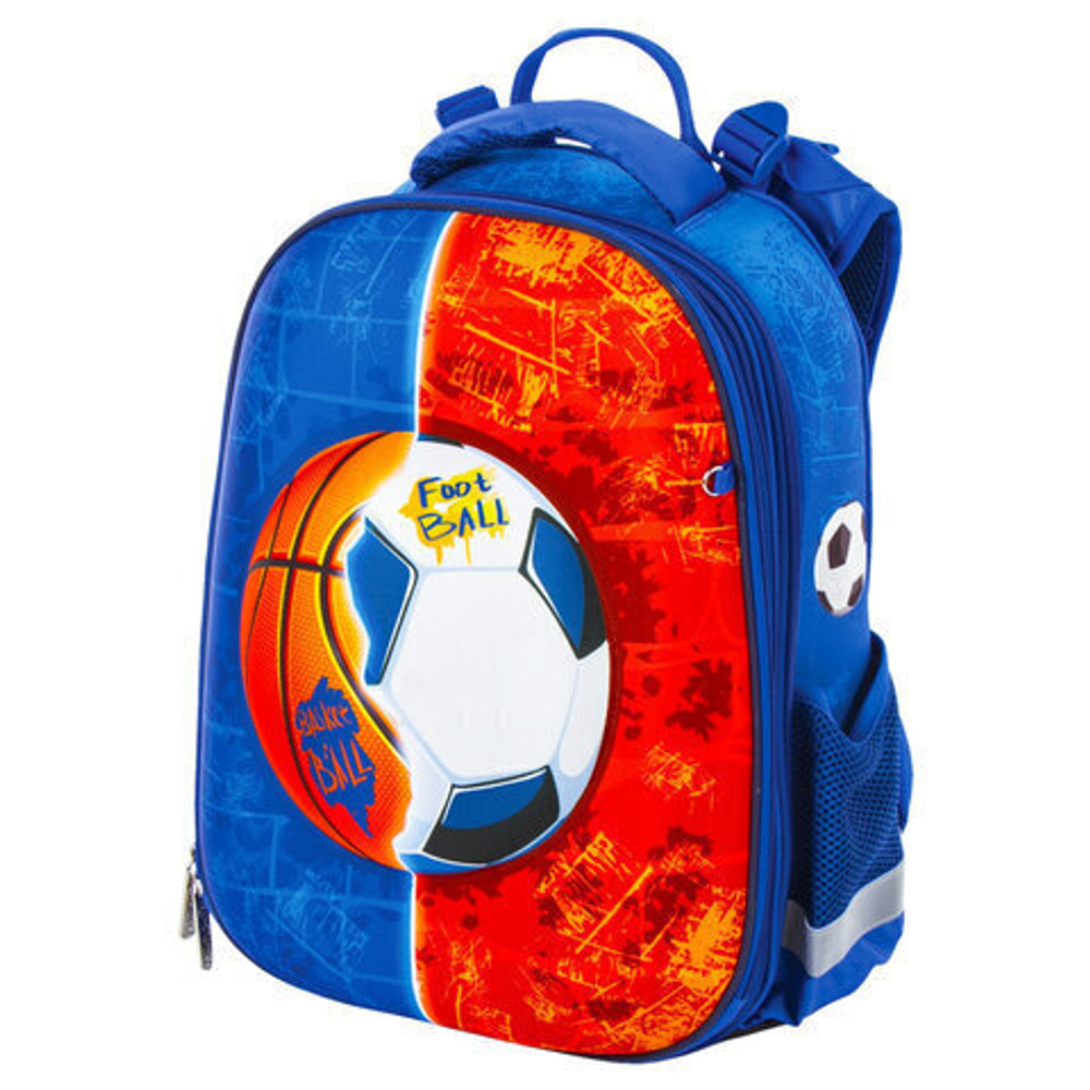 Ранец ЮНЛАНДИЯ EXTRA, с доп. объемом, Sports ball, 38x29x18 см, 228802