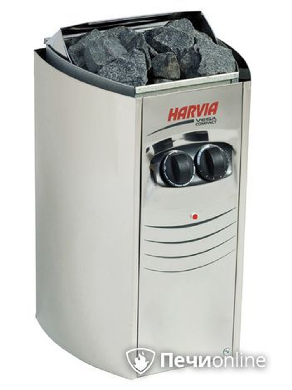 Печь для бани Harvia Vega Compact ВС35 со встроенным пультом (HCB350400S)