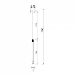 Подвесной светильник Mantra Moana 8972