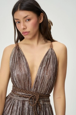 Платье-трансформер Миконос бронзовое