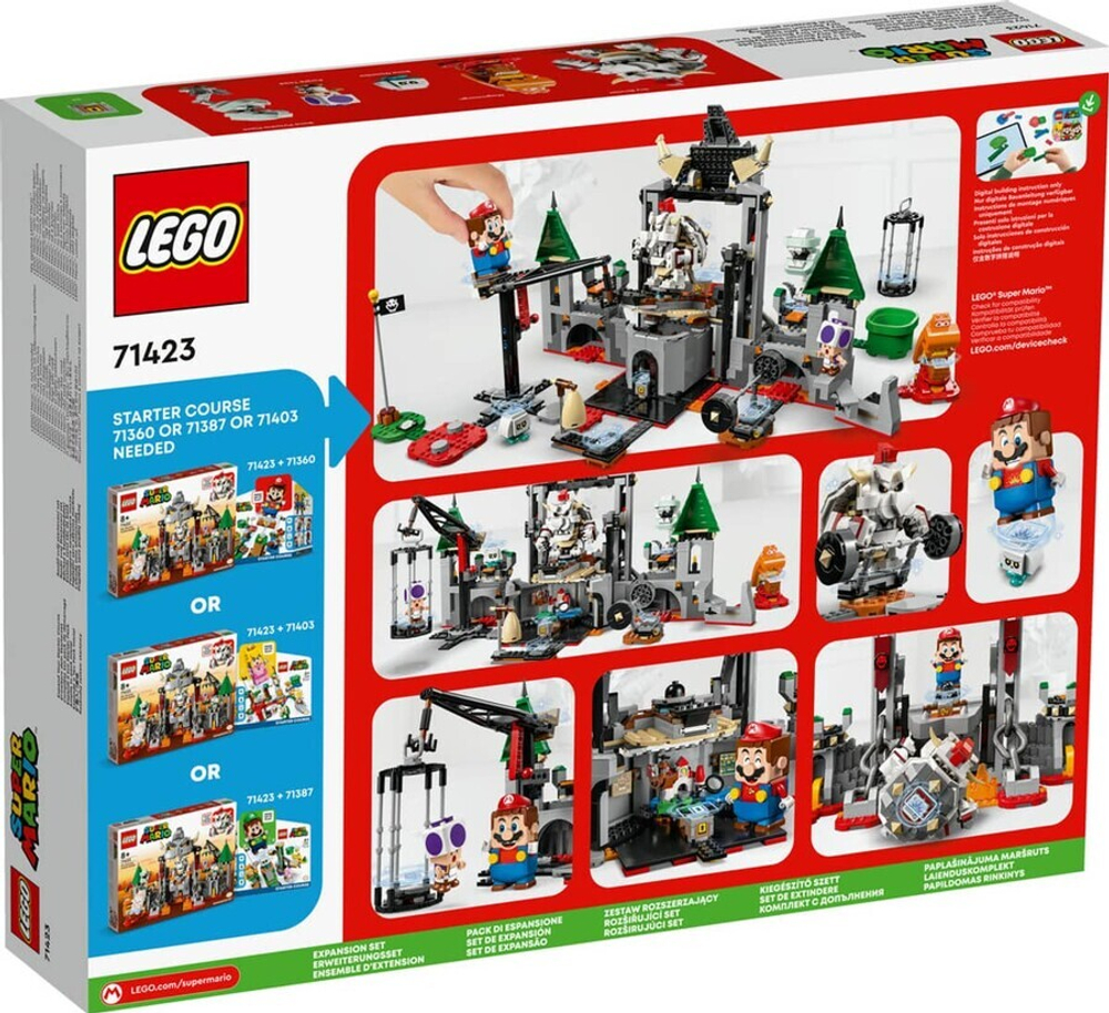 Конструктор LEGO Super Mario 71423 Битва в замке Боузера