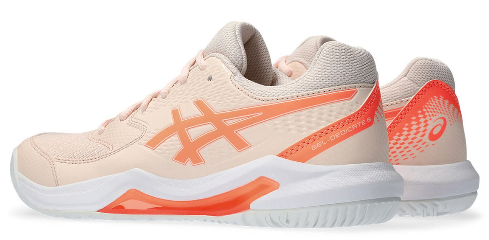 Женские Кроссовки теннисные Asics Gel-Dedicate 8 - Розовый