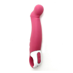 Вибратор 22,9см с загнутым кончиком Satisfyer Petting Hippo