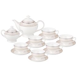 ЧАЙНЫЙ СЕРВИЗ LEFARD "5 O'CLOCK" НА 6 ПЕР. 14 ПР. 1200/300/250 МЛ (КОР=2НАБ.)