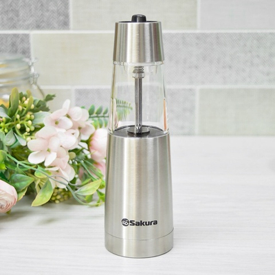 Перцемолка гравитационная, работа от 4*ААА SA-6646S