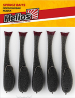 Рыбка поролоновая Helios HS-110-14 110мм 5шт На двойнике 2/0