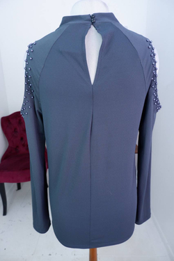 Блузка BodyFlirt с акцентной отделкой на плечах, на 44-46 размер