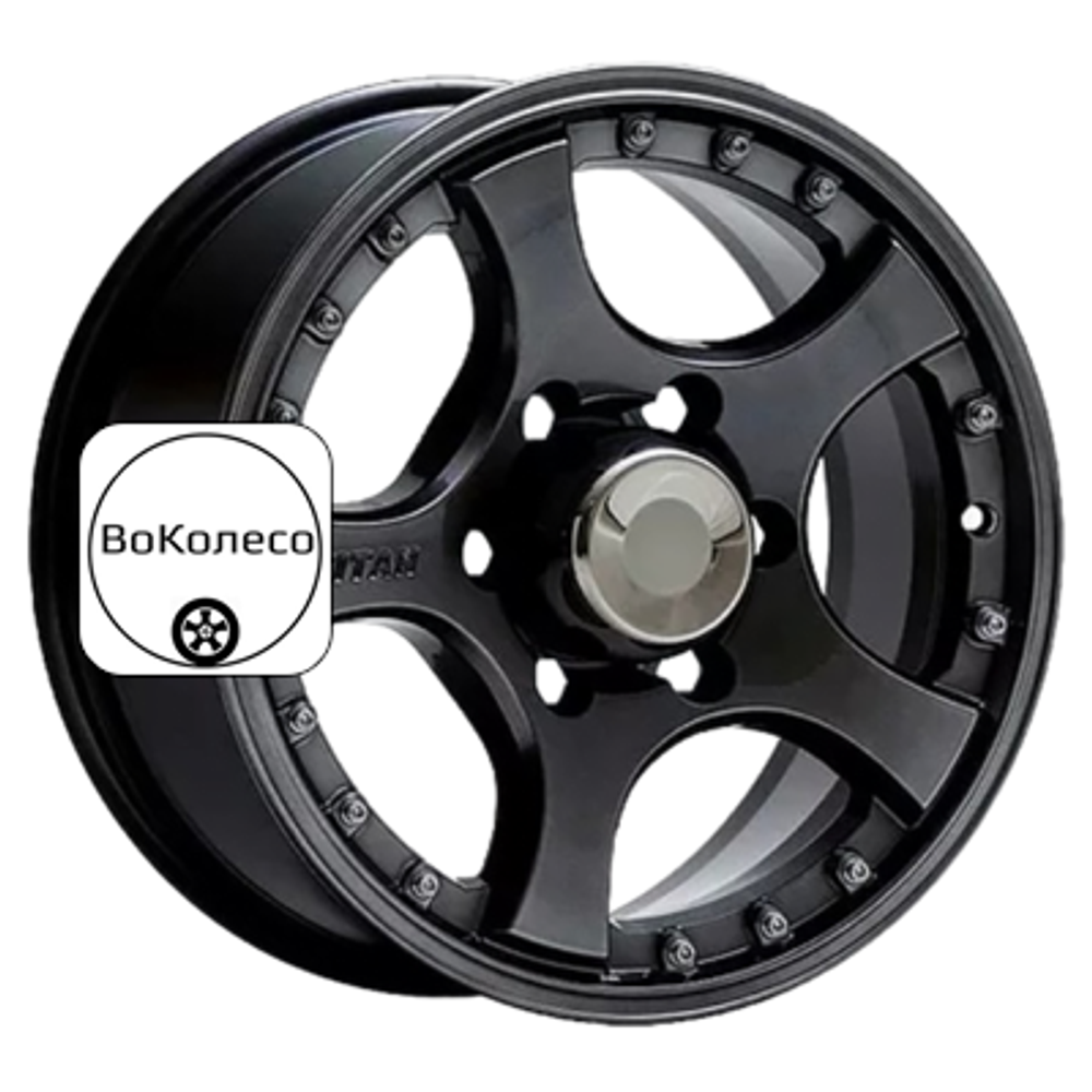 7x16/5x139,7 ET35 D109,7 Титан (КЛ139) Бархат новый СКАД