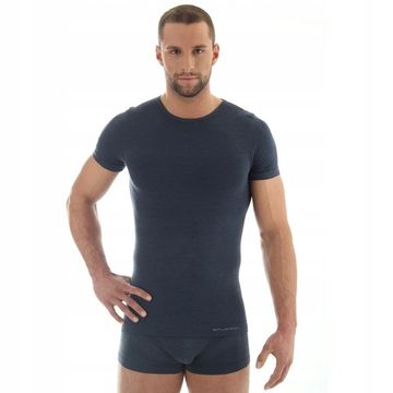 Термофутболка мужская с коротким рукавом BRUBECK Comfort Wool SS11290