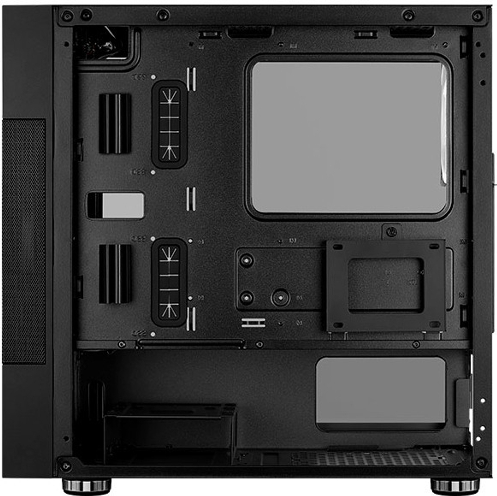 Корпус mATX AeroCool Atomic-G-BK-v1