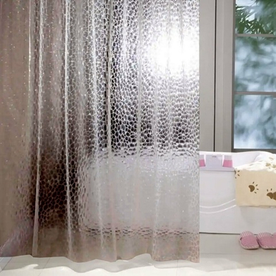 Штора для ванной 180*180см 3D ПВХ, MS1014