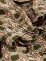 Платье и колготки в комплекте для девочки Next B49-199, Коричневый, Бежевый