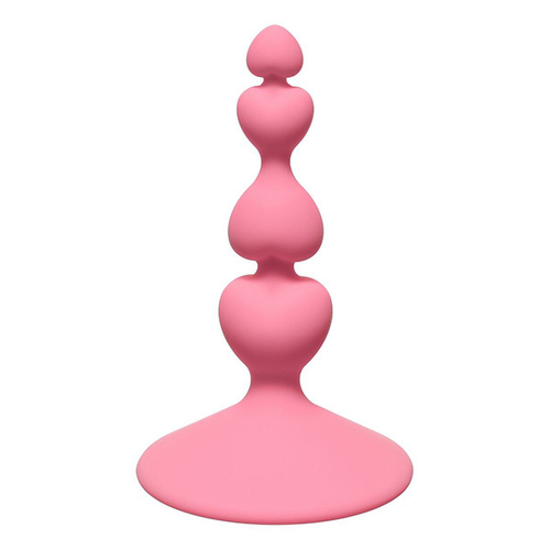 Розовая анальная пробка 10см Lola Games First Time Sweetheart Plug Pink 4106-01Lola
