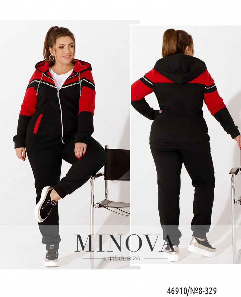 Костюм 8-329-красный Minova