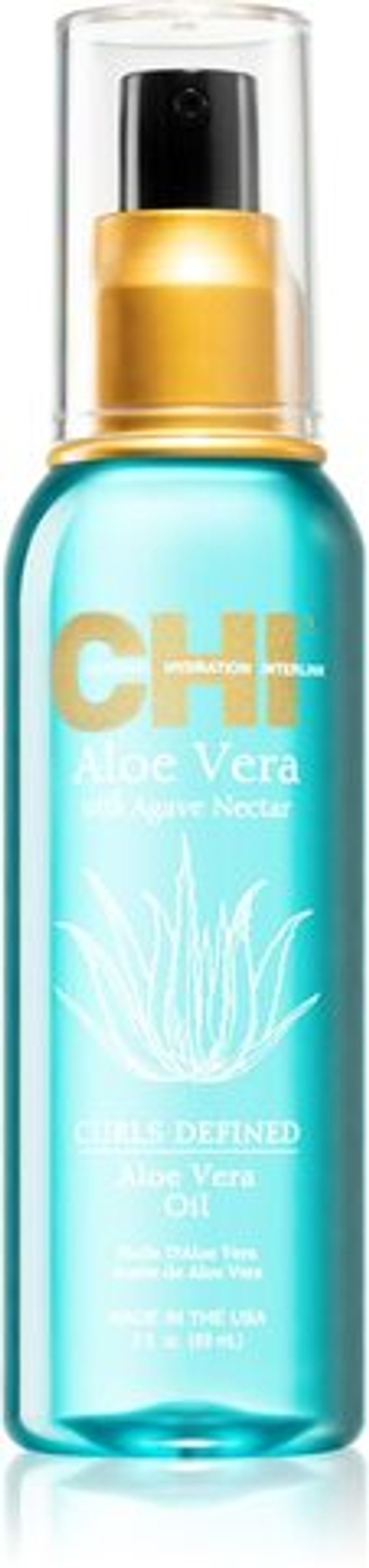 CHI Aloe Vera Curls Defined - сухое масло для кудрявых волос /   89  ml  / GTIN 633911811436