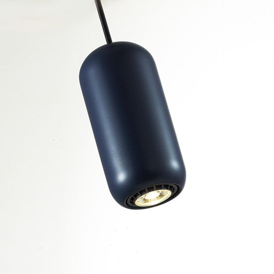 5060/1C PENDANT ODL24 449 темн.синий/черный/металл Подвес GU10 LED 4W COCOON