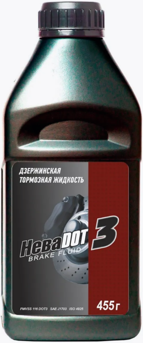 Тормозная жидкость Нева DOT3 455гр 71182