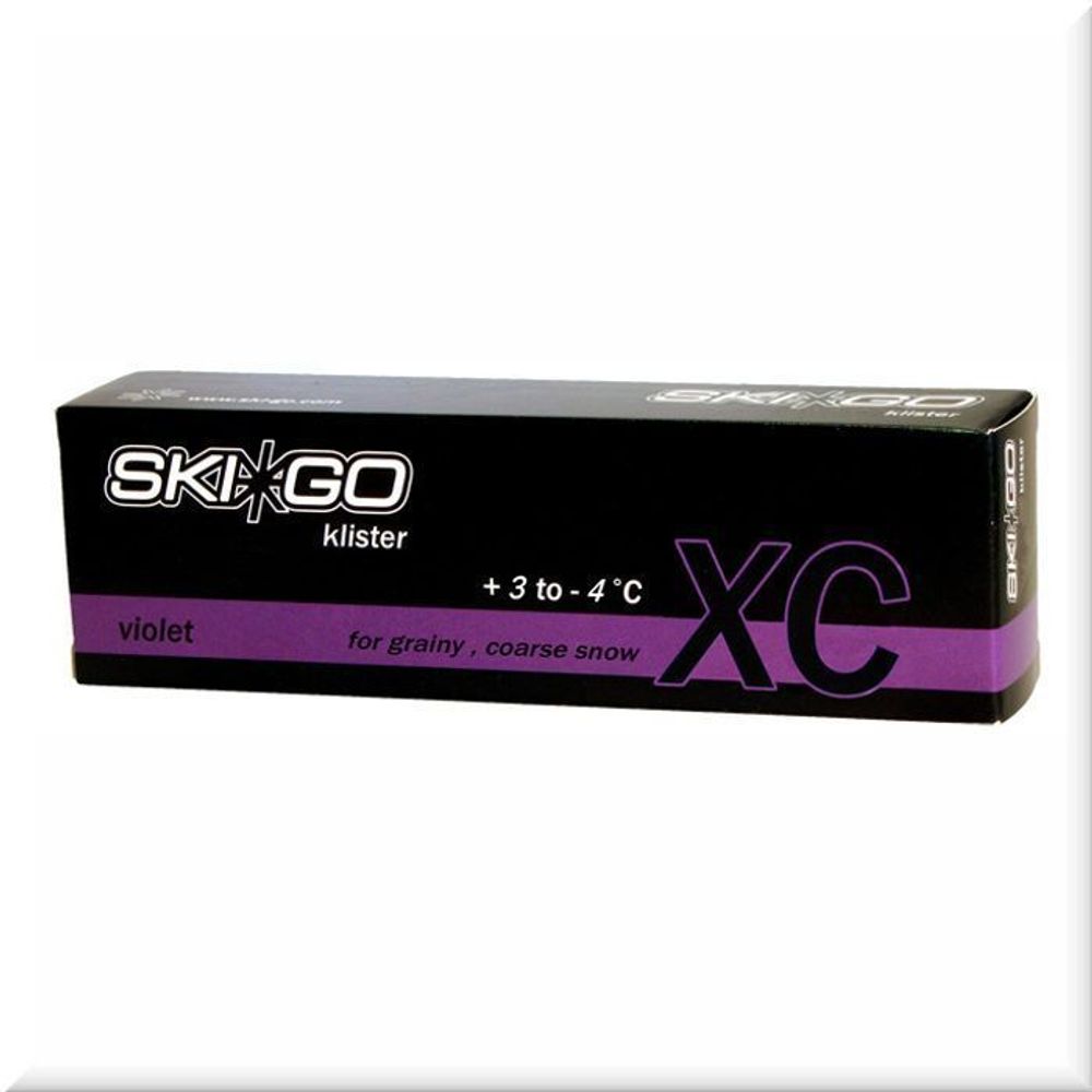 SkiGo Жидкая мазь клистер XC Klister Violet +3° до -4°С