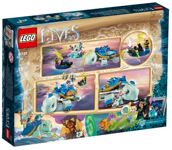 Lego konstruktor Elves Засада Наиды и водяной черепахи 41191