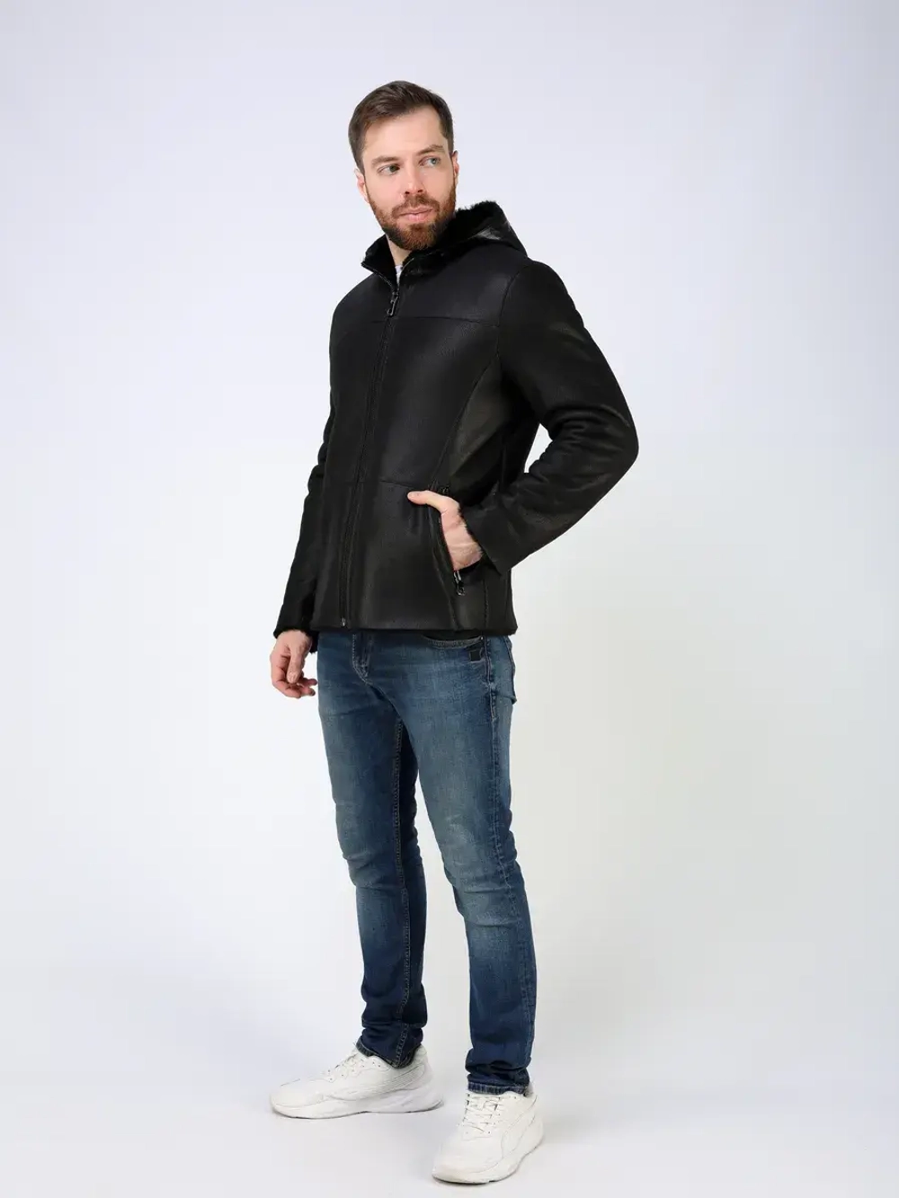 Дубленка зимняя натуральная