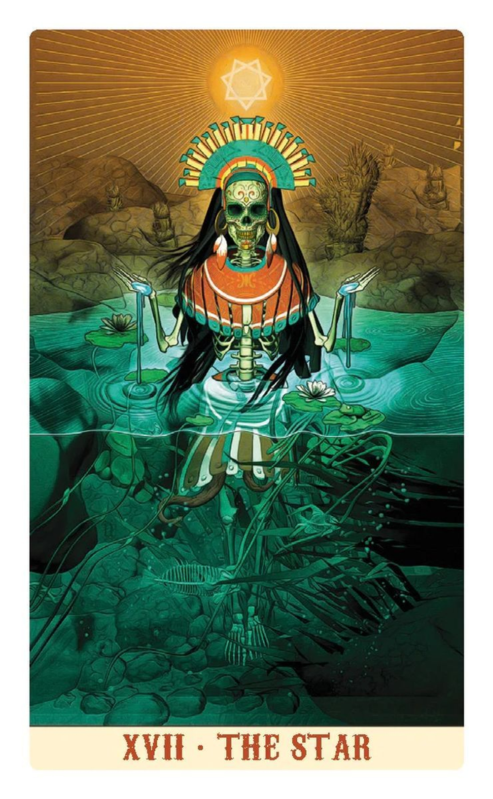 Мини-Таро Святой Смерти / Mini Santa Muerte Tarot