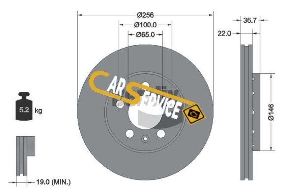 BENDIX Braking - BDS1002HC