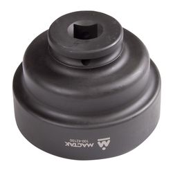 МАСТАК (100-42100) Головка торцевая восьмигранная для гаек ступицы Scania 3/4", 100 мм