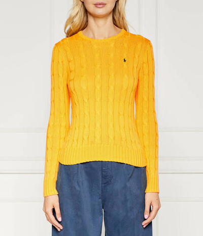 Свитер POLO RALPH LAUREN - желтый(211891640)