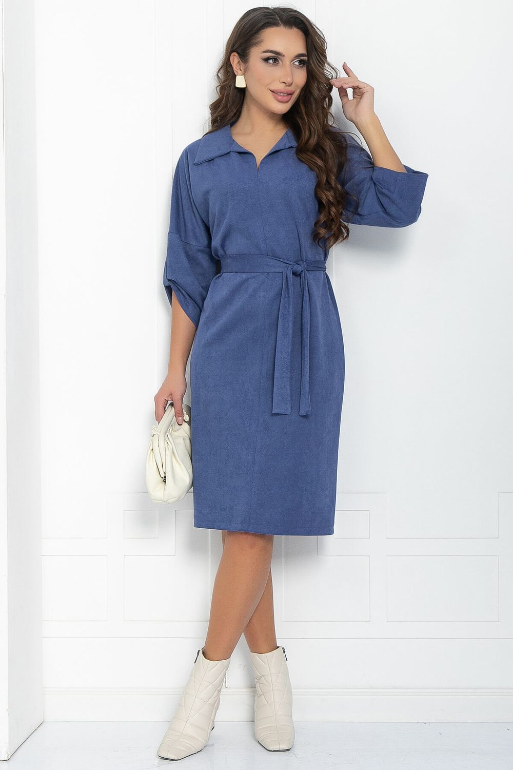 Платье Нежность осени (синее) П11922 LT Collection