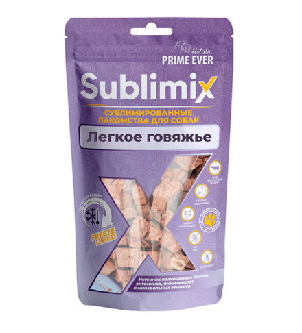 Лакомство Prime Ever Sublimix для собак Легкое говяжье 30 г
