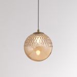 Подвесной светильник MD25020110-1A gold/champagne