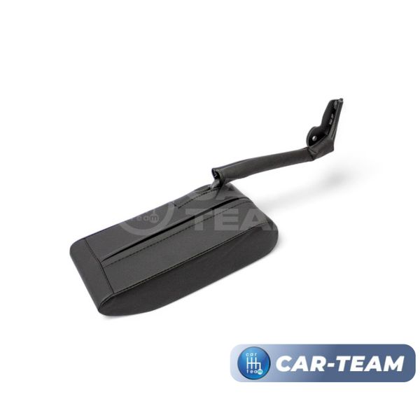Подлокотник Renault Duster 1 2010-2115г.в. из экокожи (к сиденьям с подушкой безопасности, с регулировкой сидений по высоте) "Аламар"