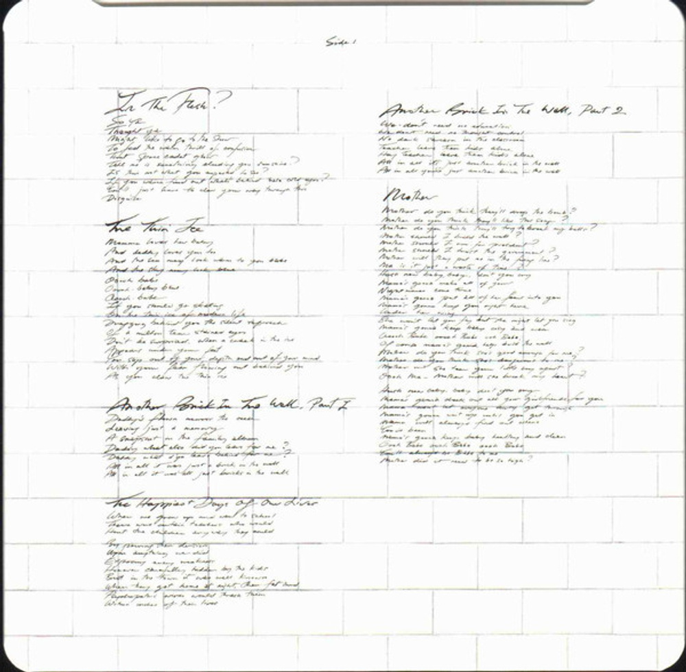 Pink Floyd / The Wall (2 Mini LP CD)