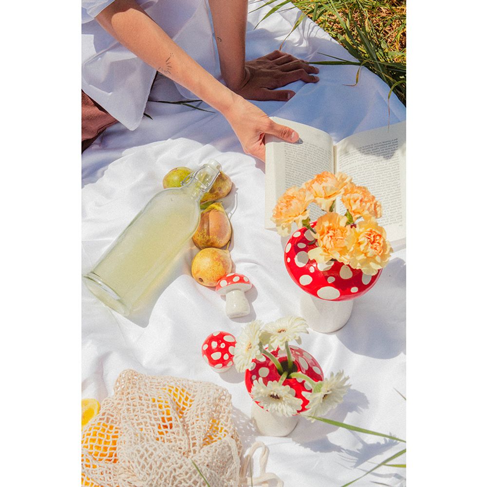 Ваза для цветов Amanita, 15 см