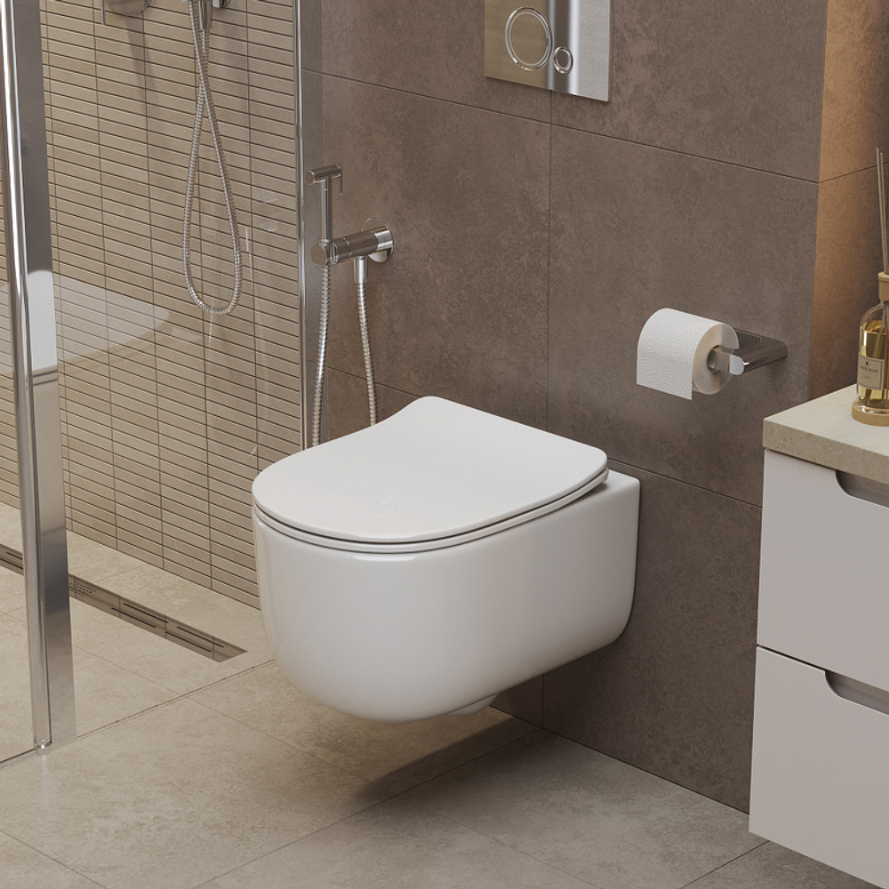 Унитаз BelBagno Soft-Tor BB084CH-TOR подвесной без сиденья