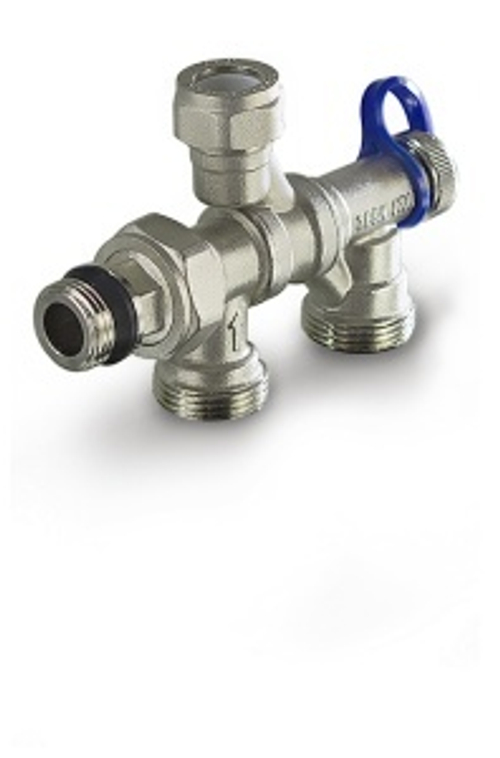 Терморег. узел 4-ход.(3/4н*3/4н*1/2н-15мм)